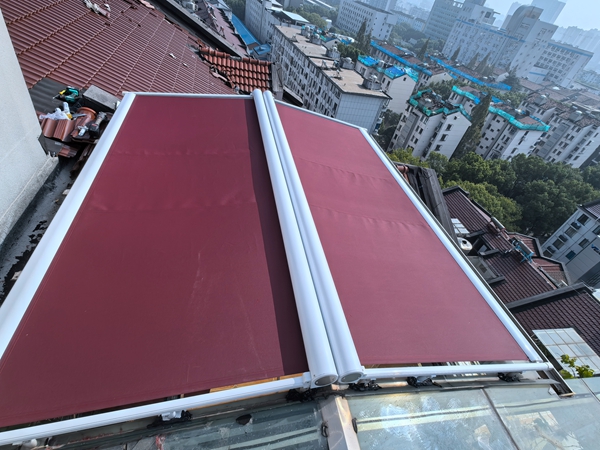 阳光房电动遮阳棚