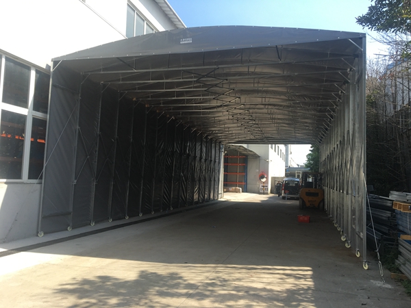 移动活动推拉雨篷